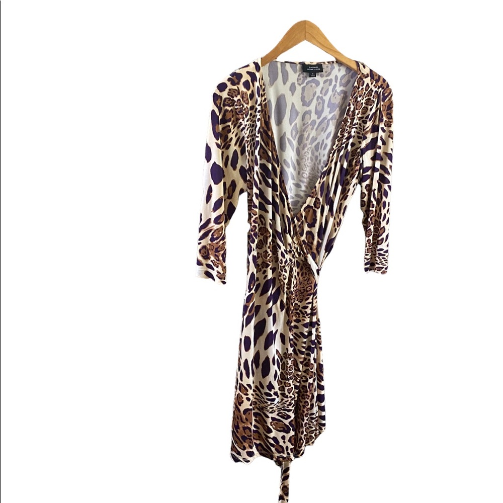 Sexy / elegant animal print wrap around . Great condition.